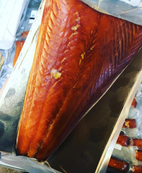 Hot Smoked Salmon (Half Sides)