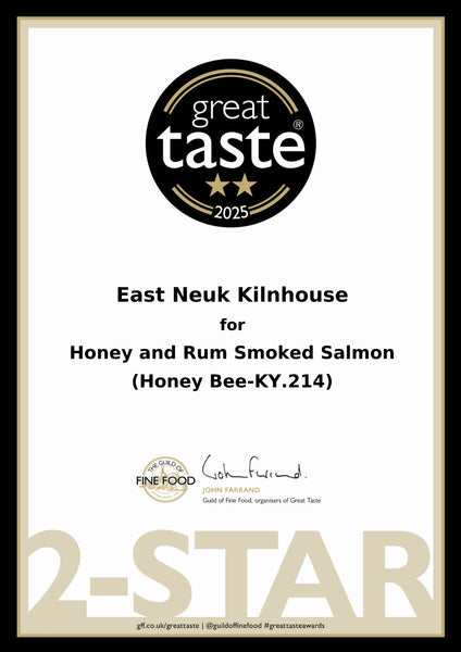 Speciality Honey & Rum Smoked Salmon (Honey Bee – KY. 214)