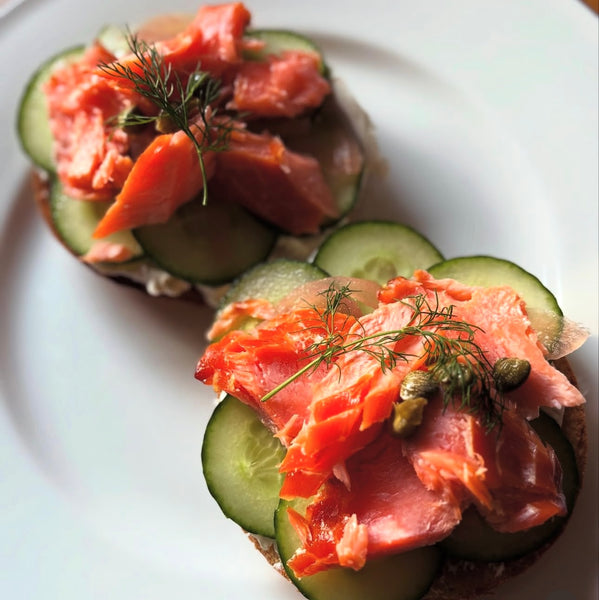 Hot Smoked Trout Box