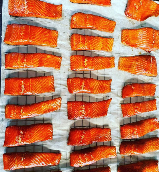 Hot Smoked Trout Box