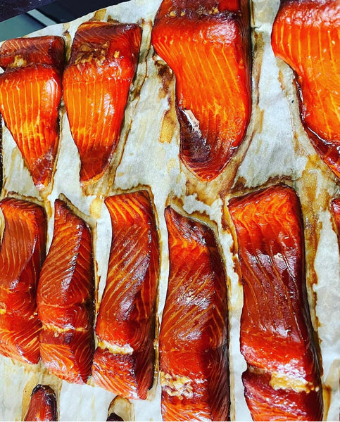 Mixed Hot Smoked Salmon & Trout Box