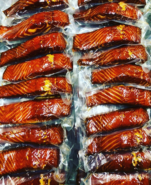 Mixed Hot Smoked Salmon & Trout Box