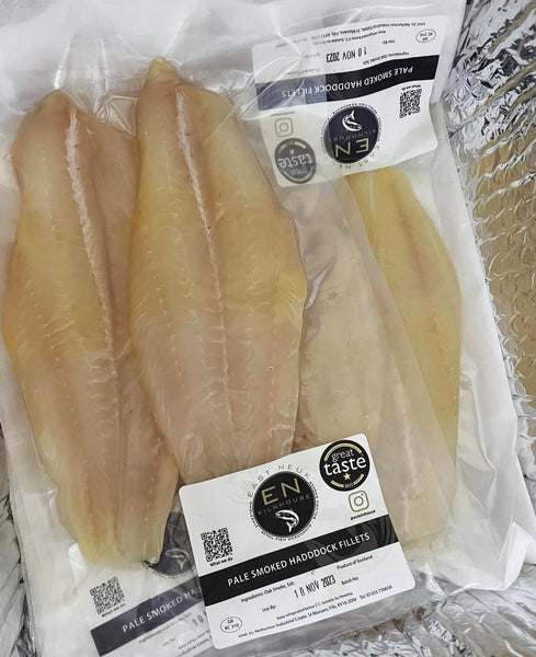Pale Smoked Haddock ½ Stone Box